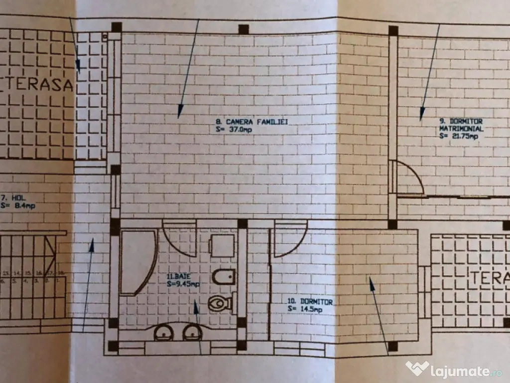 Vilă P+1+Pod, 320 mp, Teren 544 mp, Bucurestii Noi-Damaroai 