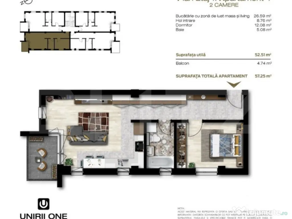 Apartamente Moderne, Finisaje Premium 