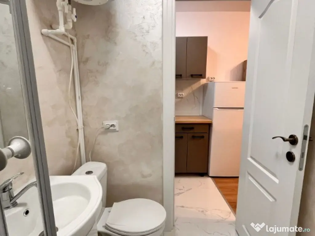 Camera de camin tip garsoniera,cu baie proprie,et2,renovata,cu chirias 