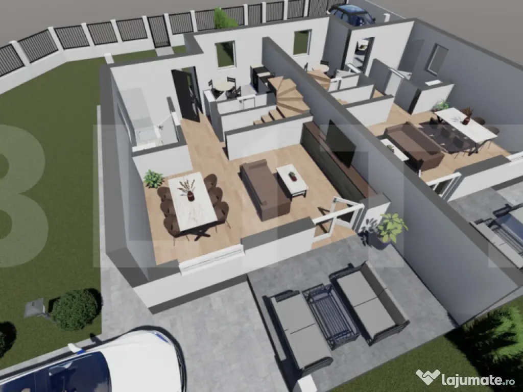 Casa tip duplex 3 dormitoare Mosnita Noua 