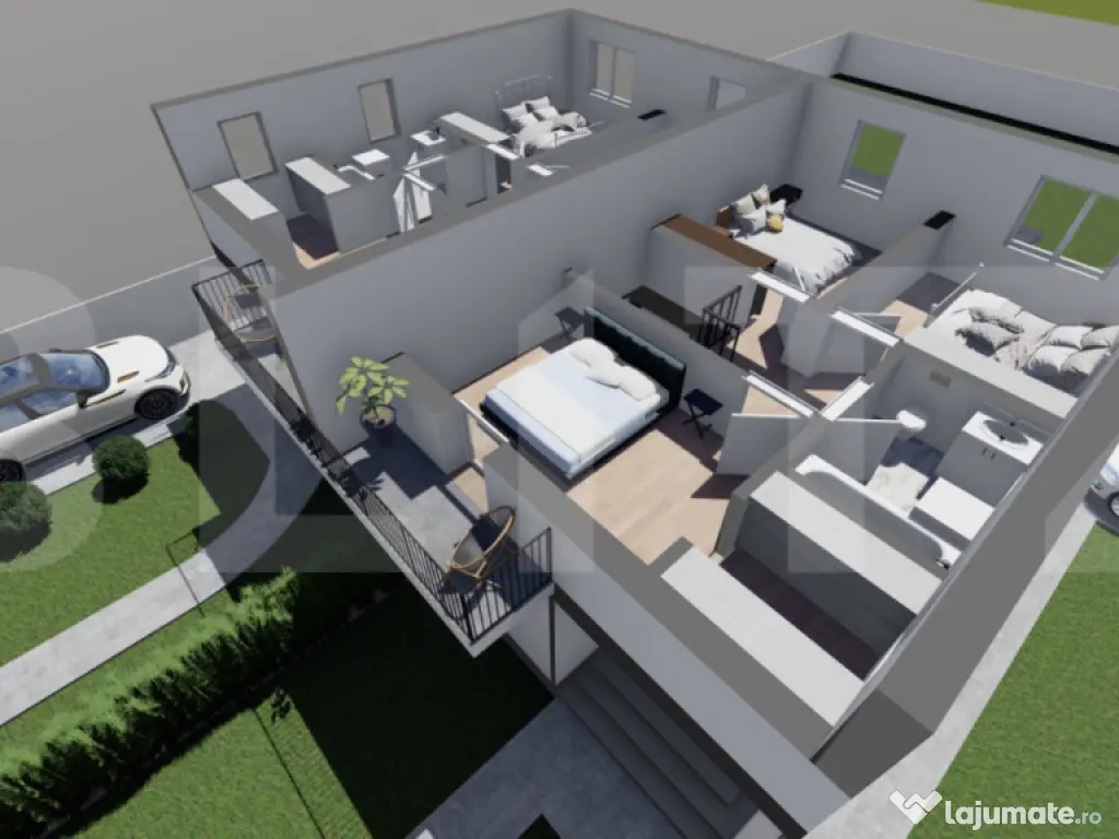 Casa tip duplex 3 dormitoare Mosnita Noua 