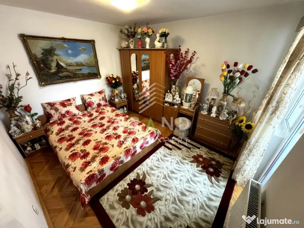 3 camere decomandate | 2 Balcoane | Etaj 1 | Mănăștur/Meh 