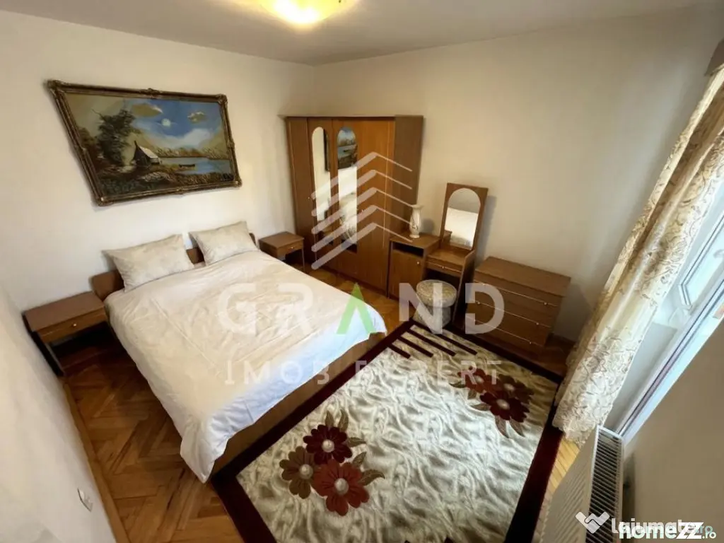 3 camere decomandate | 2 Balcoane | Etaj 1 | Mănăștur/Meh 