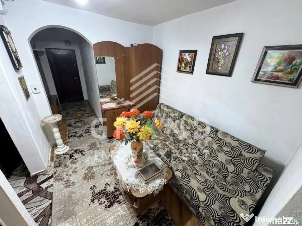 3 camere decomandate | 2 Balcoane | Etaj 1 | Mănăștur/Meh 