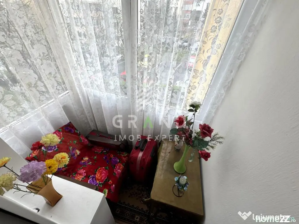 3 camere decomandate | 2 Balcoane | Etaj 1 | Mănăștur/Meh 