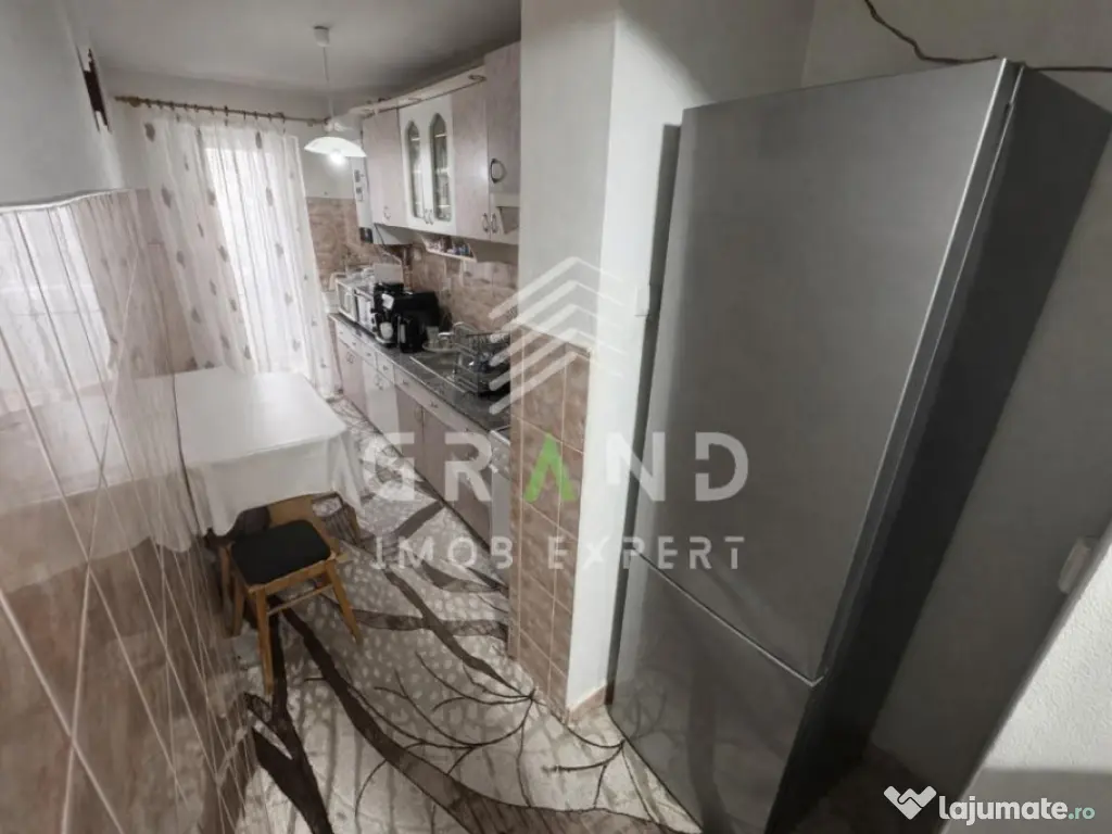 3 camere decomandate | 2 Balcoane | Etaj 1 | Mănăștur/Meh 