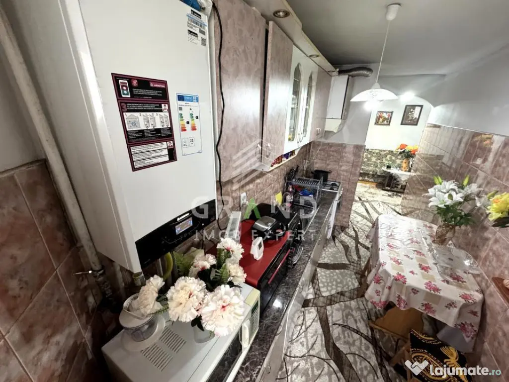 3 camere decomandate | 2 Balcoane | Etaj 1 | Mănăștur/Meh 