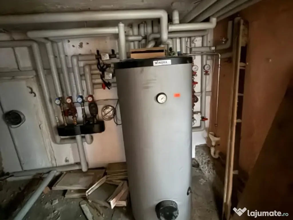 Sistem Complet Centrală Peleți ETA 25kW + Puffer + Boiler
