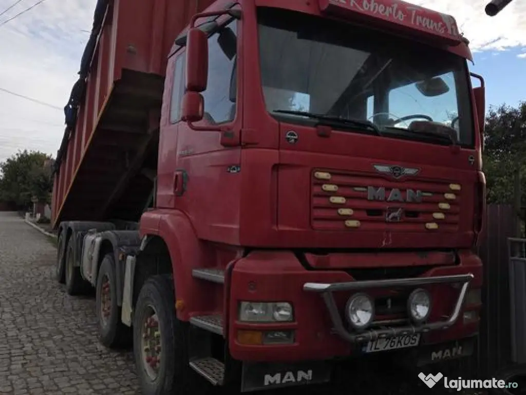 Vând MAN 8x4 – Basculantă 40 Tone – An 2003 
