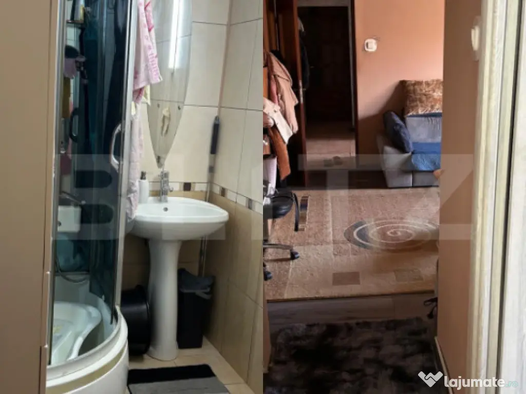 Apartament semidecomandat cu 3 camere de vanzare 