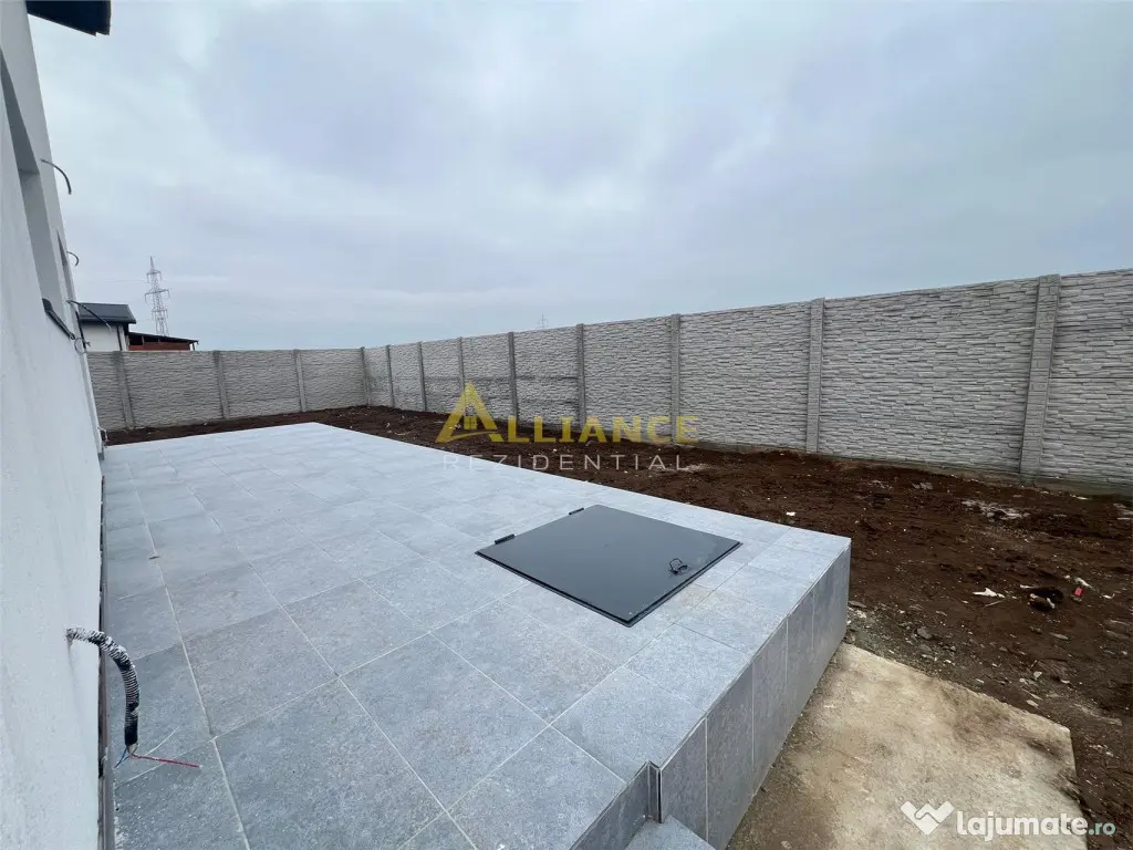 Vila mediteraneana - 4 camere - 2 bai - beci- 375mp teren