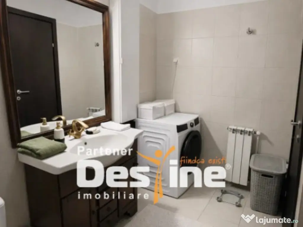 Apartament 2 camere,58 mp complet mobilat 