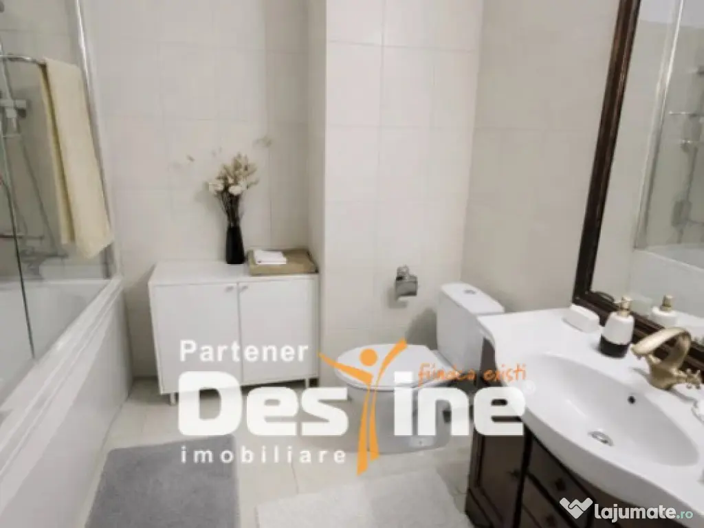 Apartament 2 camere,58 mp complet mobilat 