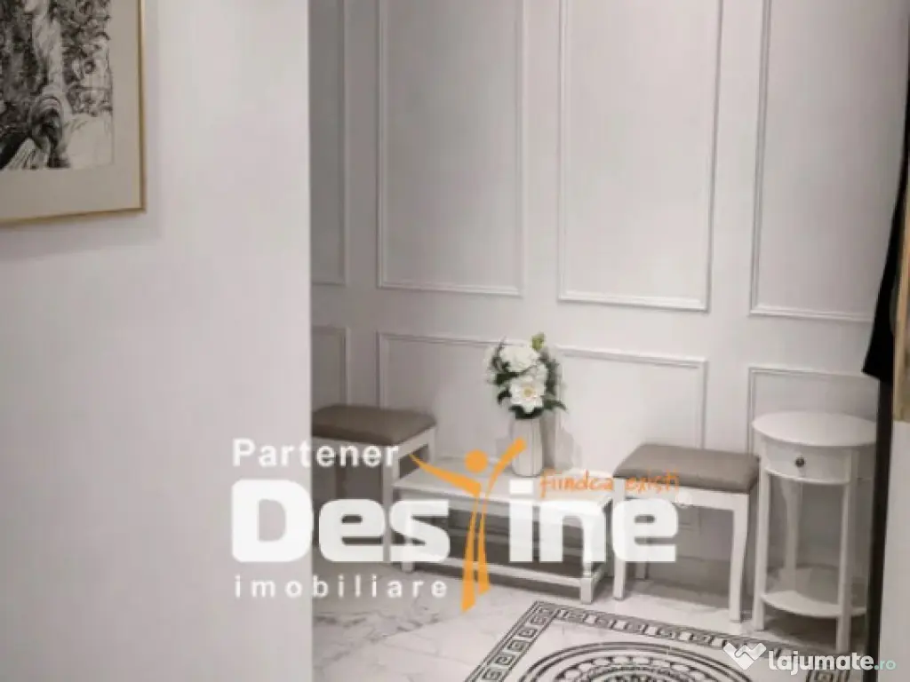 Apartament 2 camere,58 mp complet mobilat 