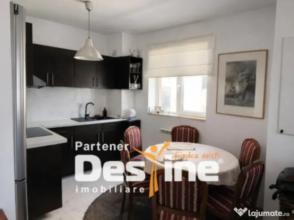 Apartament 2 camere,58 mp complet mobilat 