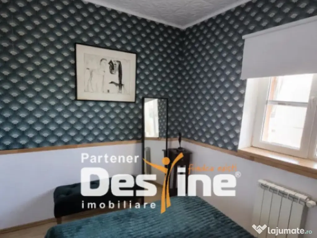 Apartament 2 camere,58 mp complet mobilat 