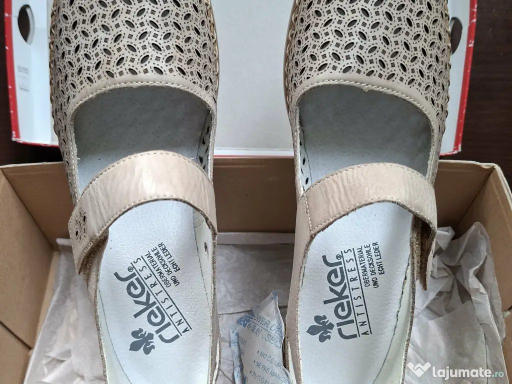 Pantofi dama Rieker noi 
