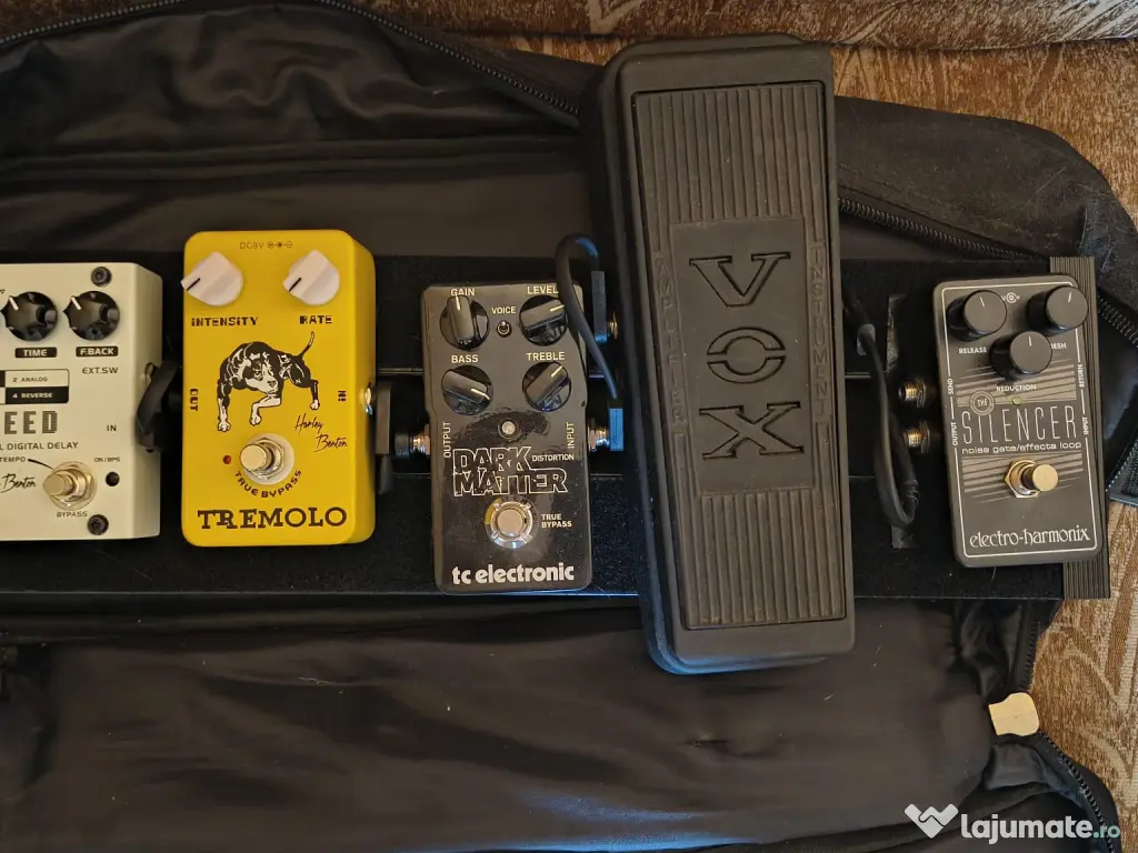 Pedale chitara diferite efecte 