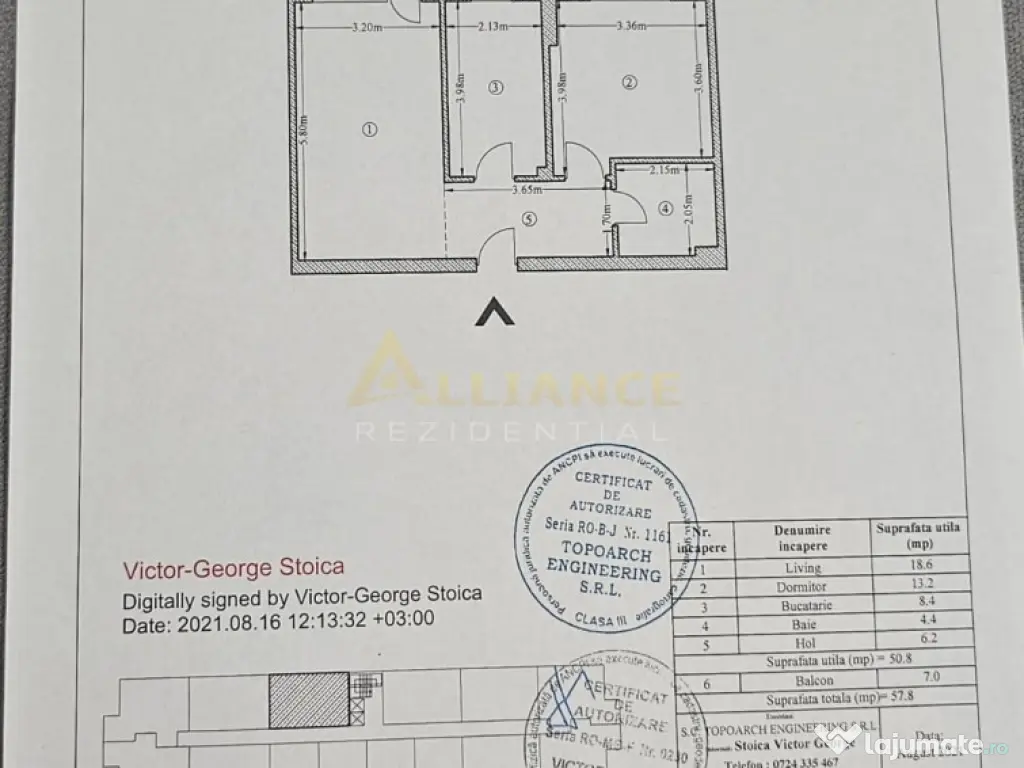 Metrou Berceni Ap 2 cam Mobilat 2 Parcari 