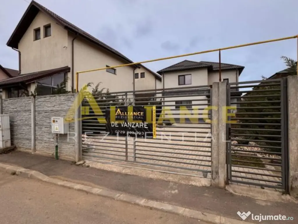 Popesti Leordeni-Vila P 1 - 4 camere - 3 bai- curte 566 mp 