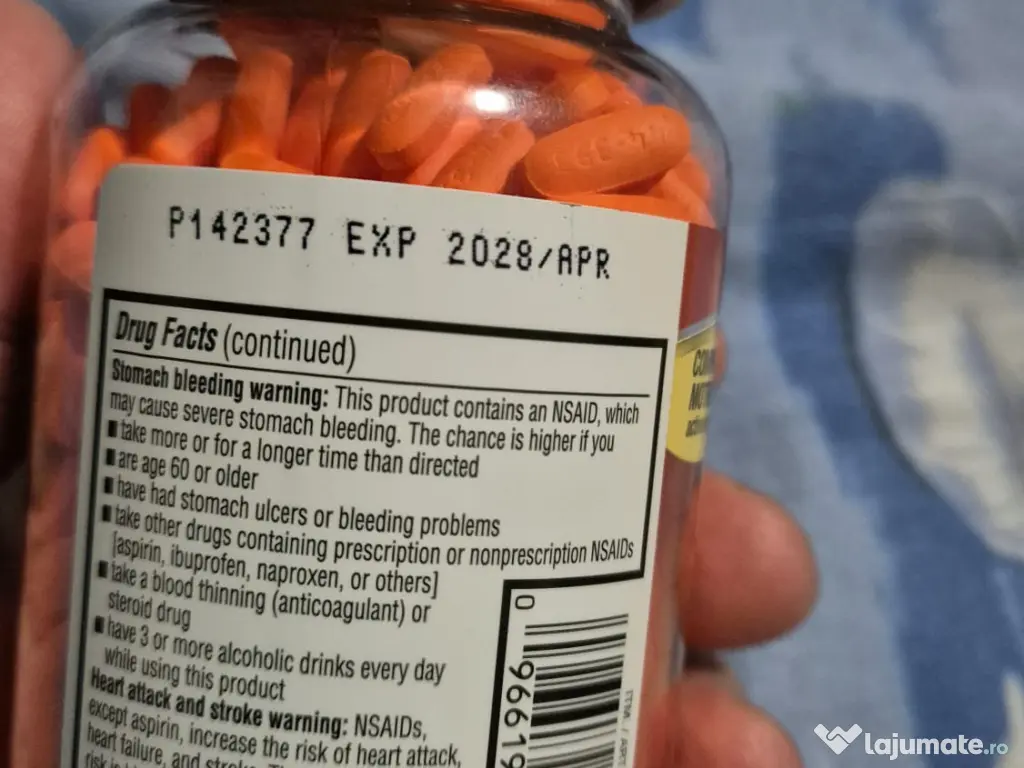 Ibuprofen - 200 mg -500 pastile 