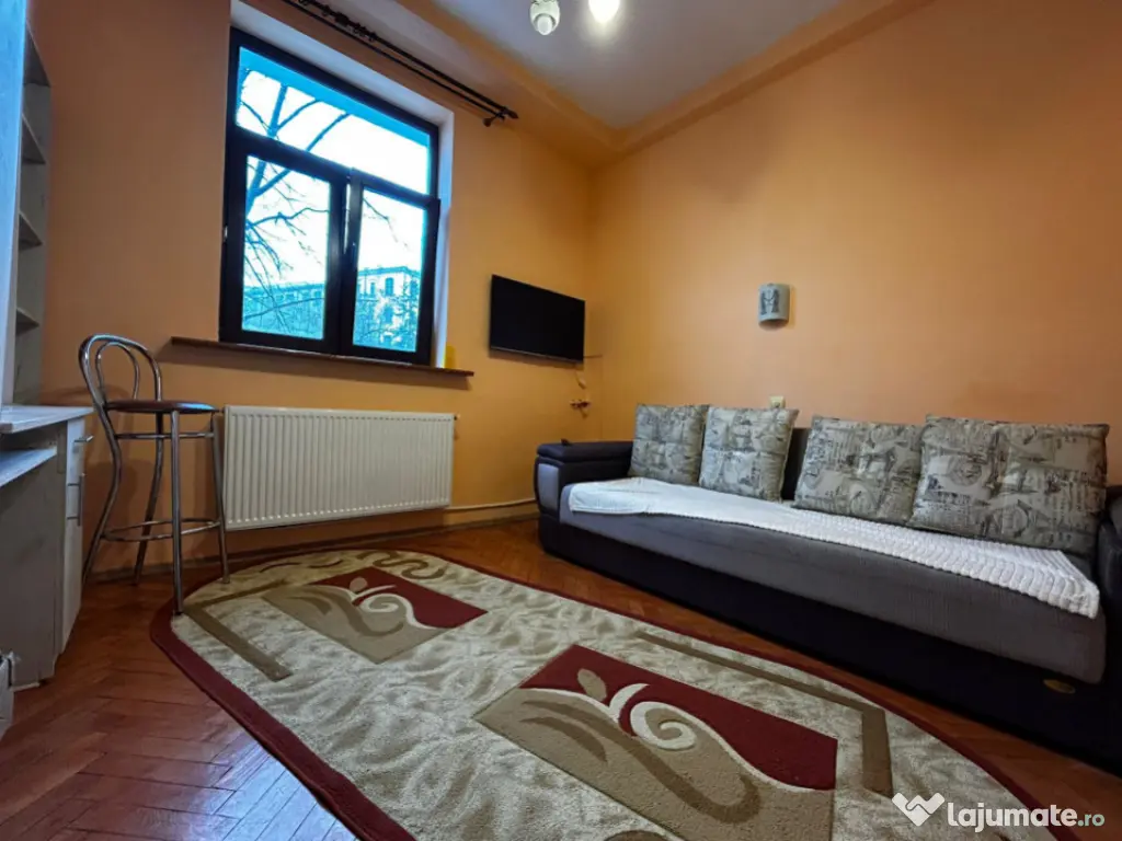 Garsoniera 18mp Copou mobilata si utilata complet 