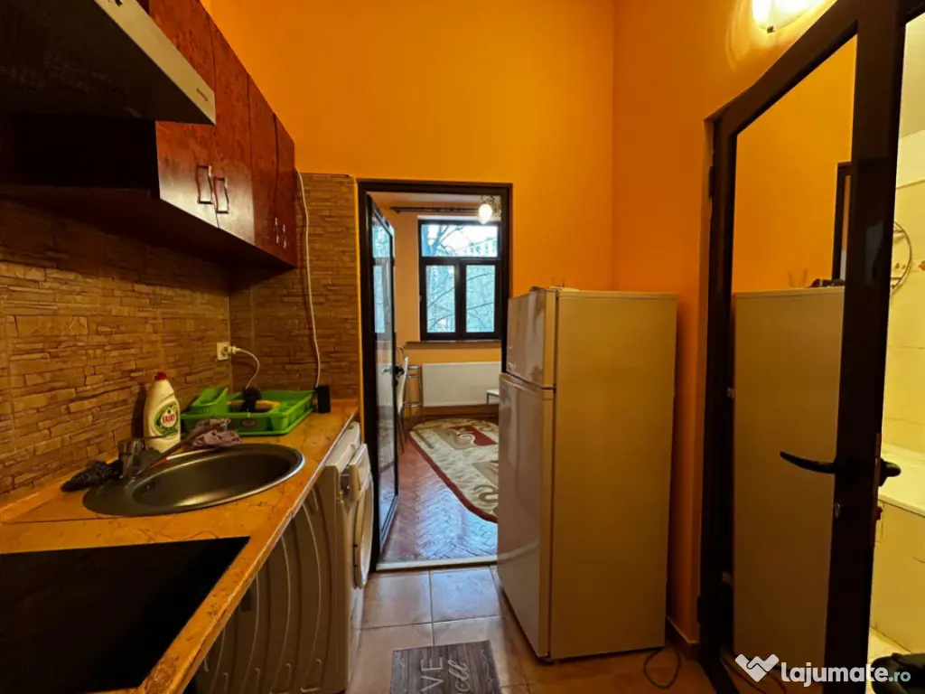 Garsoniera 18mp Copou mobilata si utilata complet 