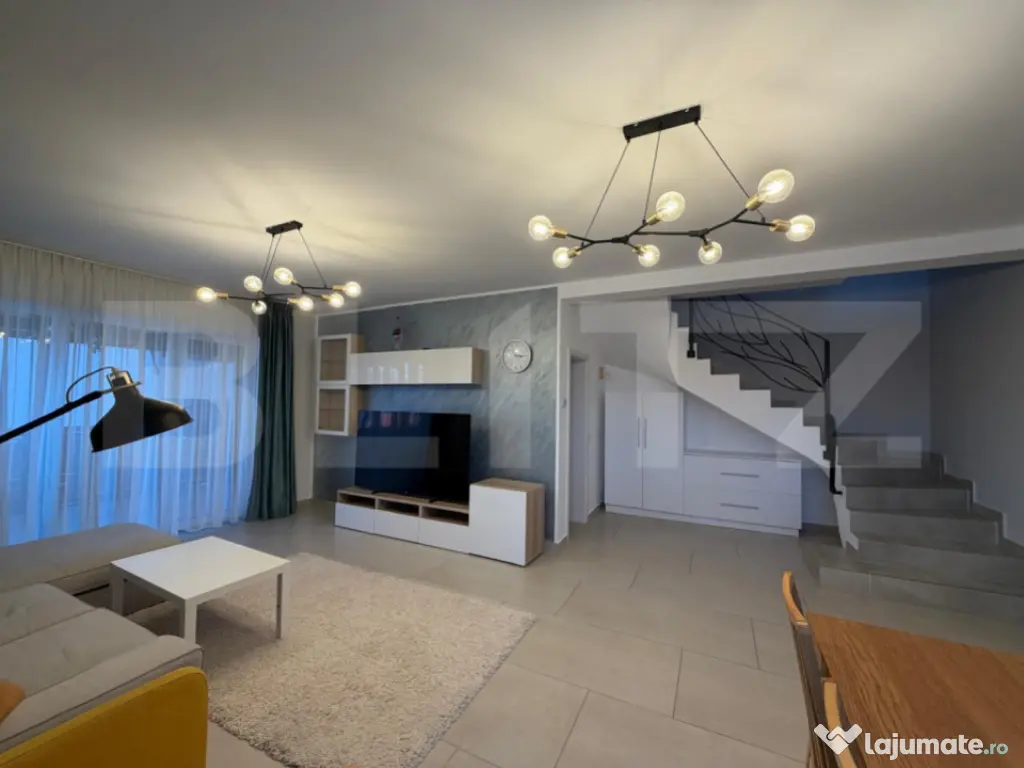 Duplex de 4 camere, 120 mp, gradina , parcare, zona Edgar Qu 