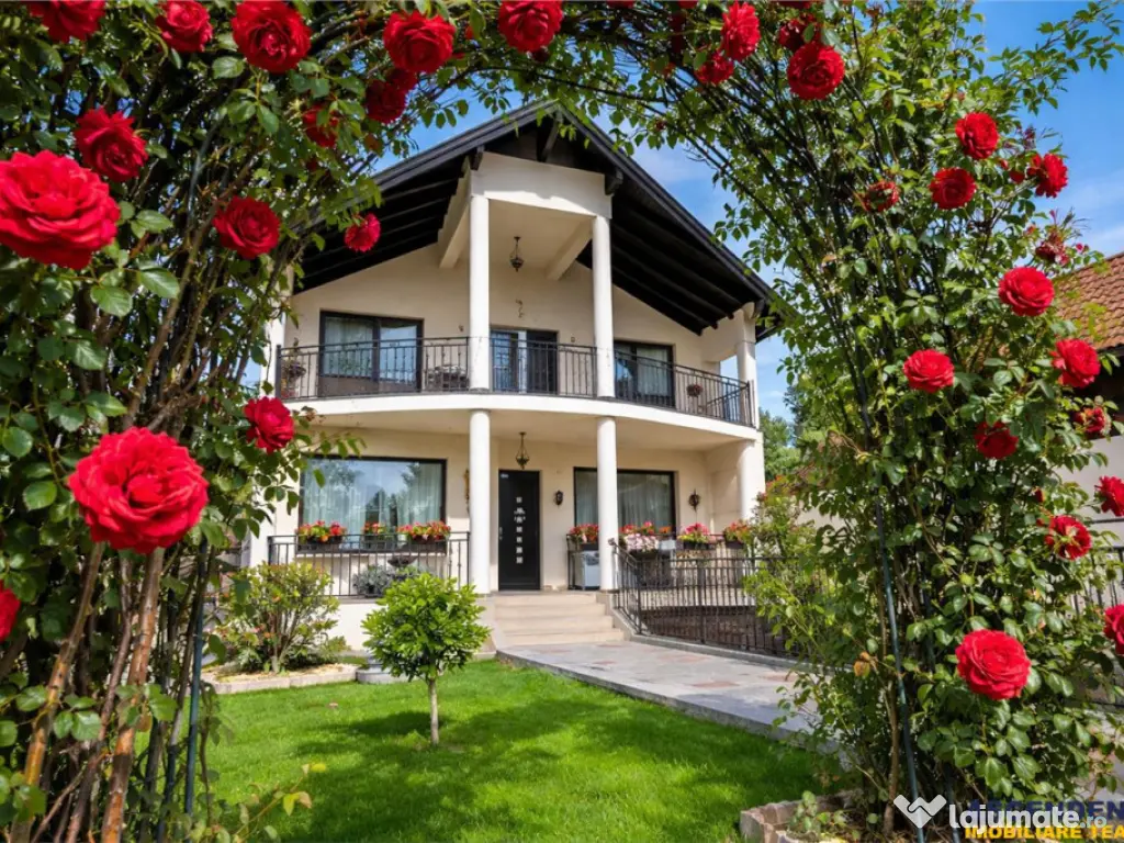 Resedinta distincta, mobilata cu rafinament, pe 1.000 mp ter 