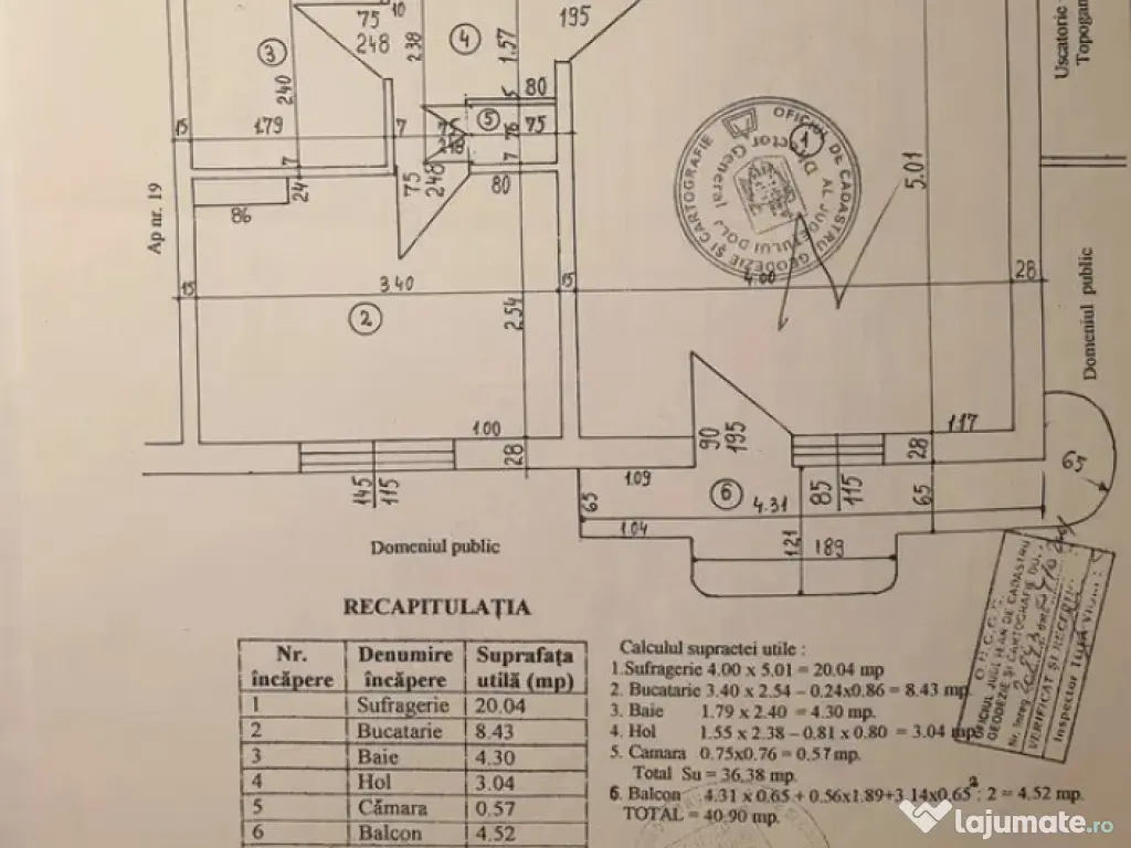 Garsoniera de vanzare, 40 mp, Brazda lui Novac, zona America 