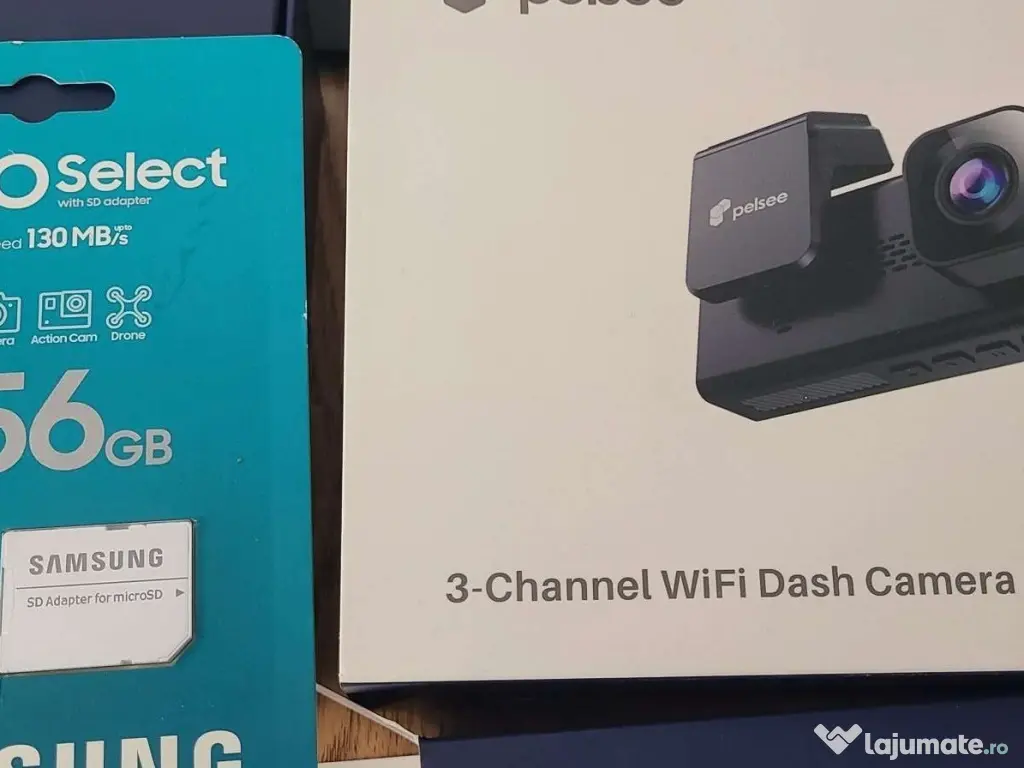 camera auto Pelsee P2- Trio -3 channel -4K 