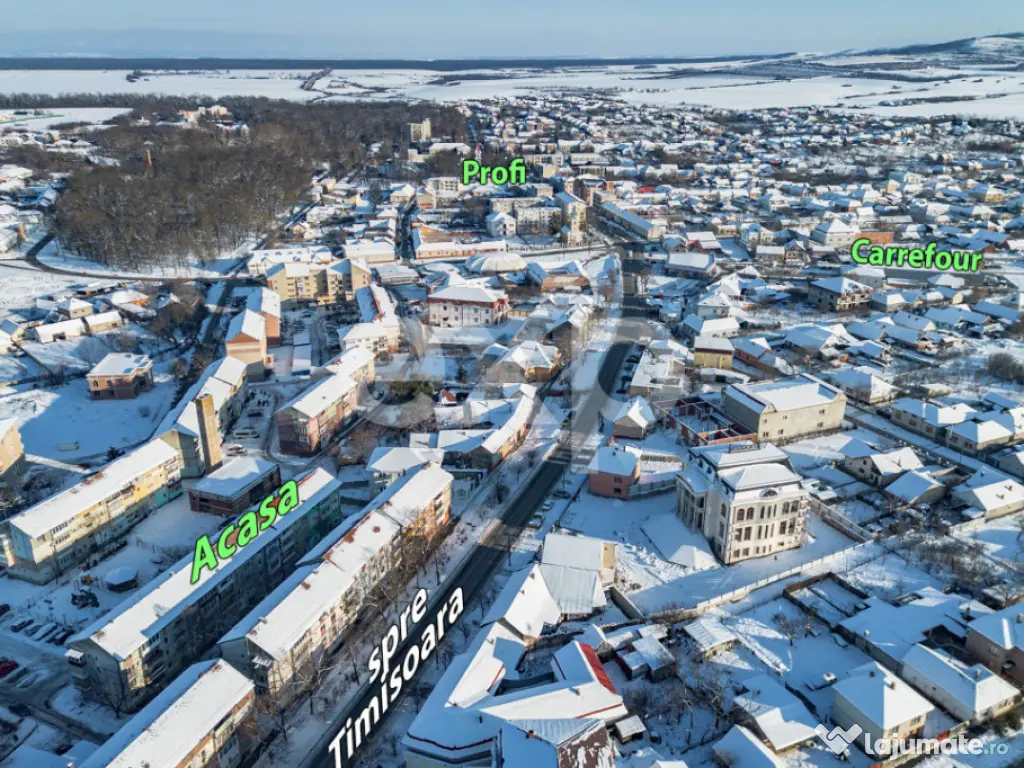 De vânzare apartament 3 camere decomandate, parter, stațiu 