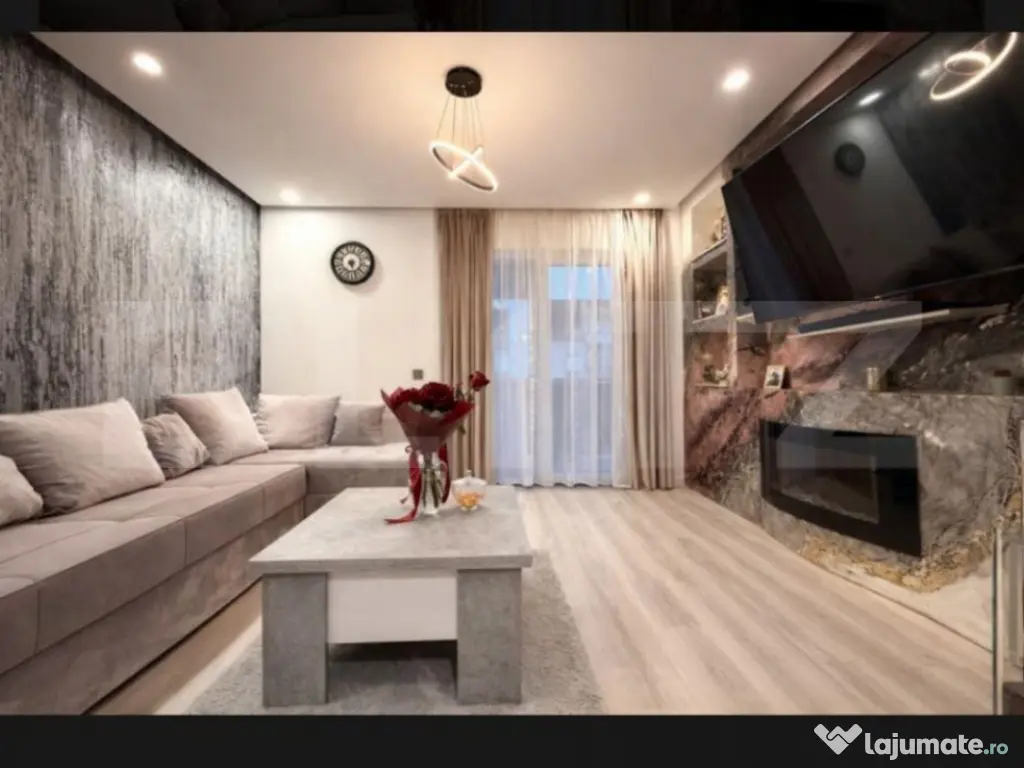 Apartament 3 camere, 66 mp, la cheie 2 bai, terasa, parcare,