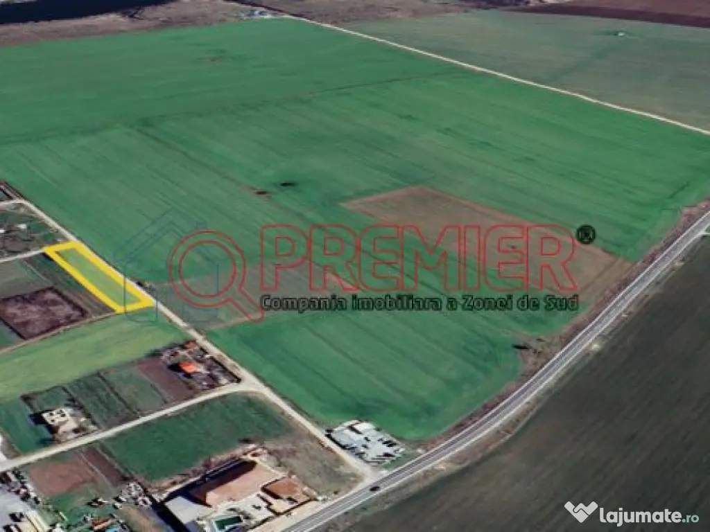 Teren Fundulea 1000 mp | 25 min Bucuresti | Deschidere 55m 