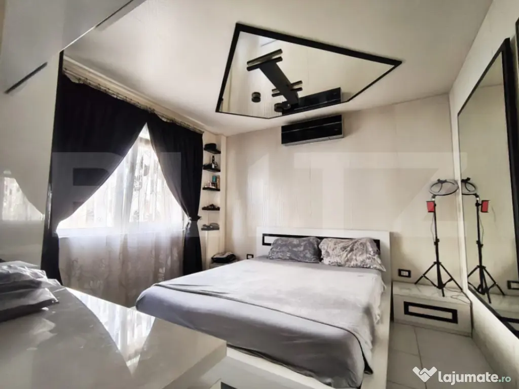 Apartament 3 camere PB, etaj 1, Rogerius/Decebal, mobilat 