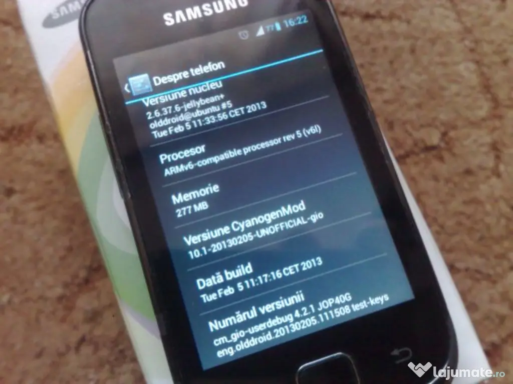 Samsung Galaxy GT-S5660 stare foarte buna. 