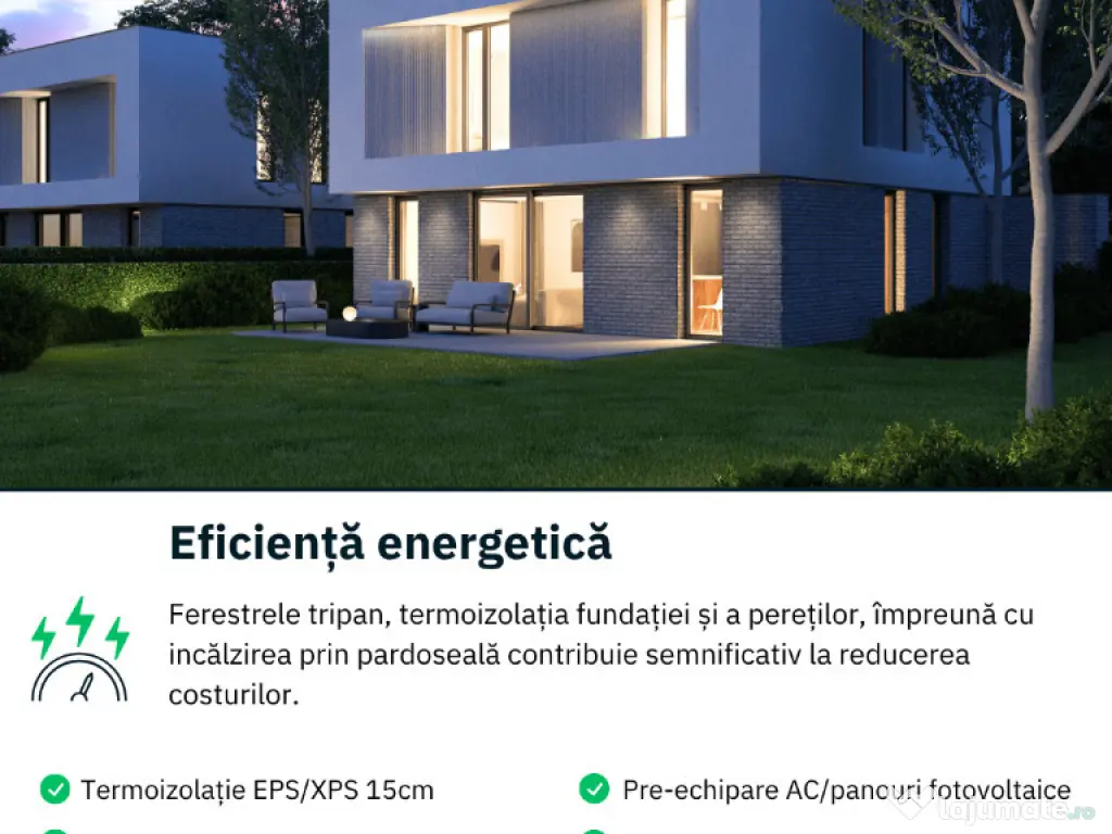 Cartier rezidential - Vile P+1 - Esplanada Buftea 