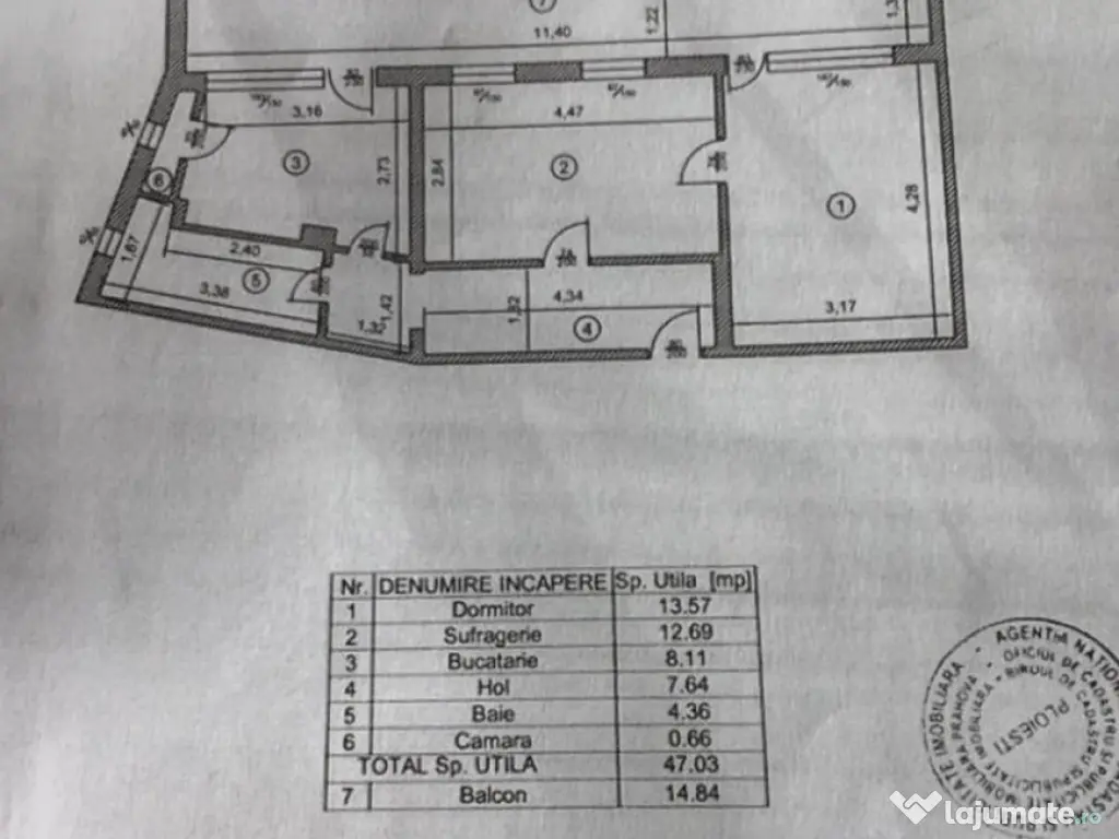 ULTRACENTRAL 2 camere renovat mobilat utilat la 93000 euro 