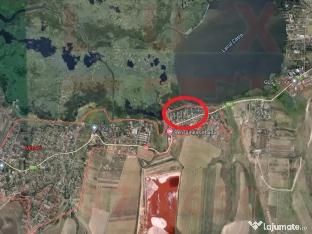 ID 7563 Teren Sat MINERI cu DESCHIDERE la LACUL CASLA