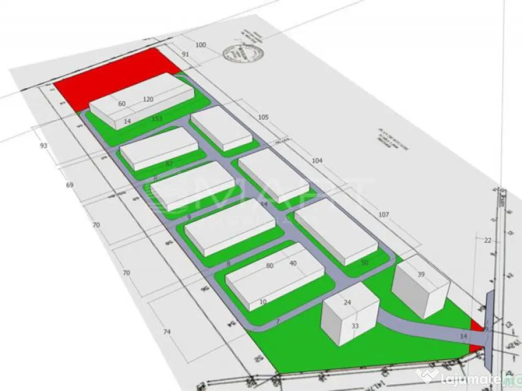 Teren 100.000 mp cu PUZ zona Prejmer