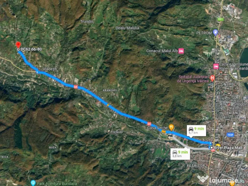 Vladesti - Priporu, Teren 1400 mp 