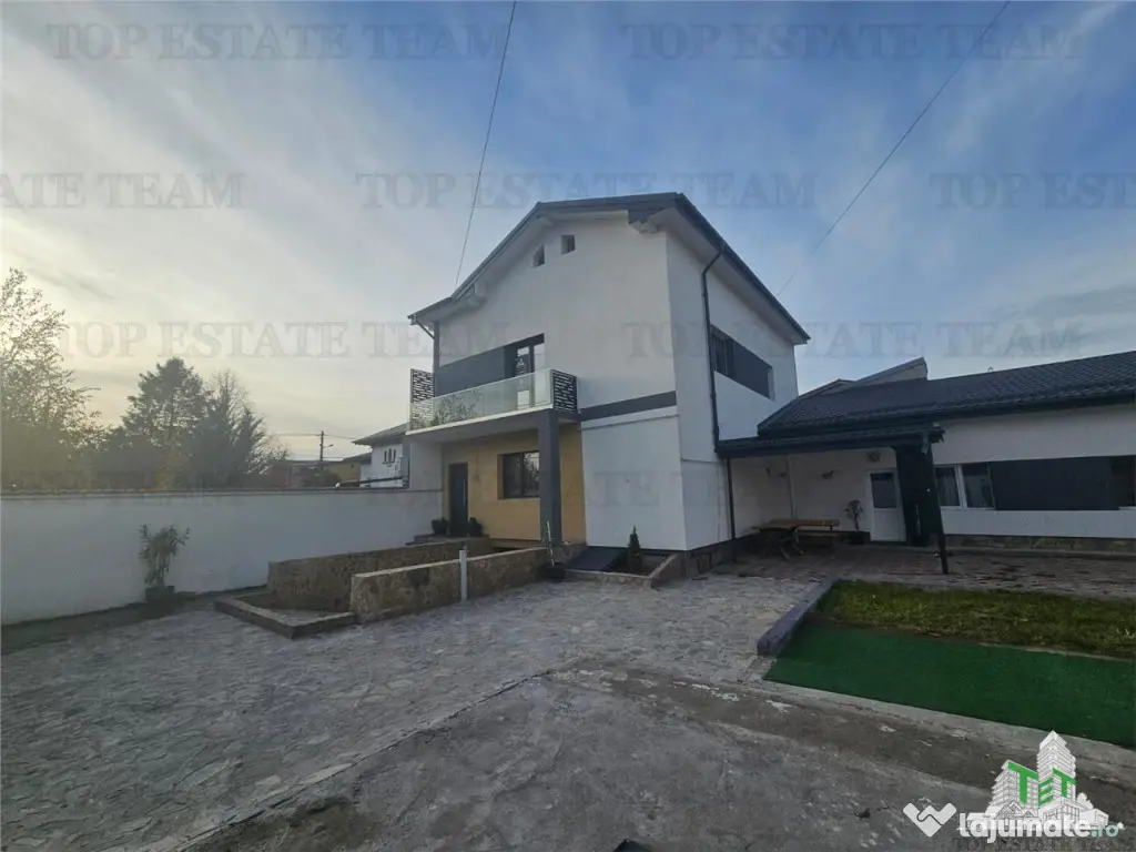 Vila 5 camere de cu garaj subteran in Chiajna 