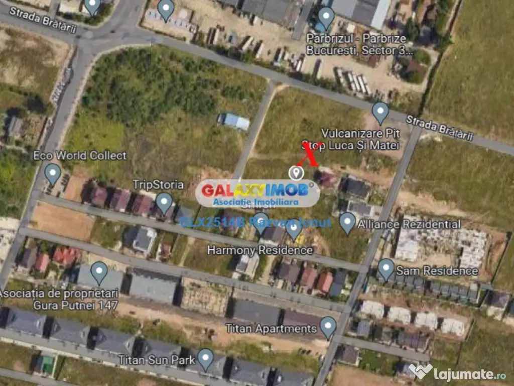 Teren intravilan Pallady 1000mp comision 0