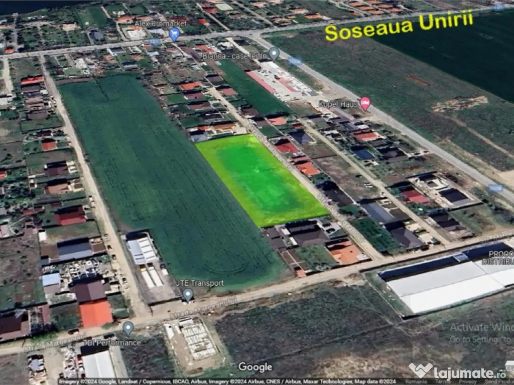 Terenuri cu locatie buna de in Balotesti 