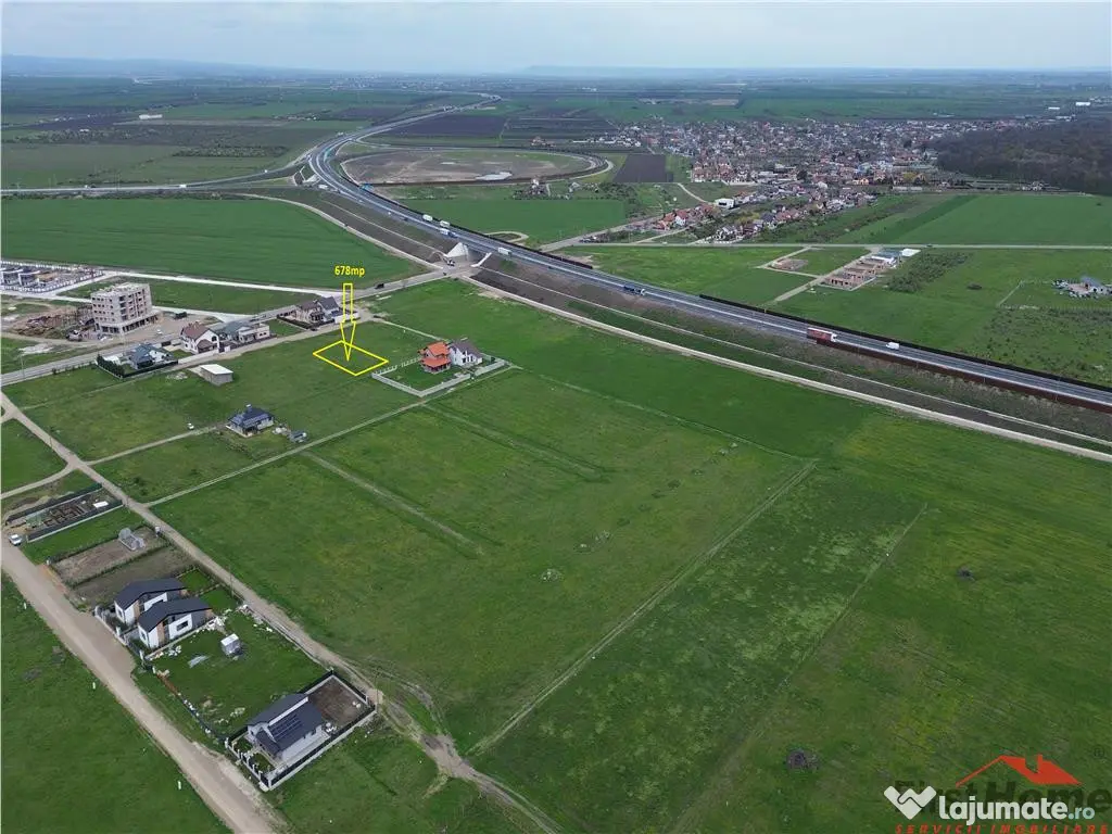 Teren 678 mp , d=20 ml, zona Cuza Voda , Dedeman