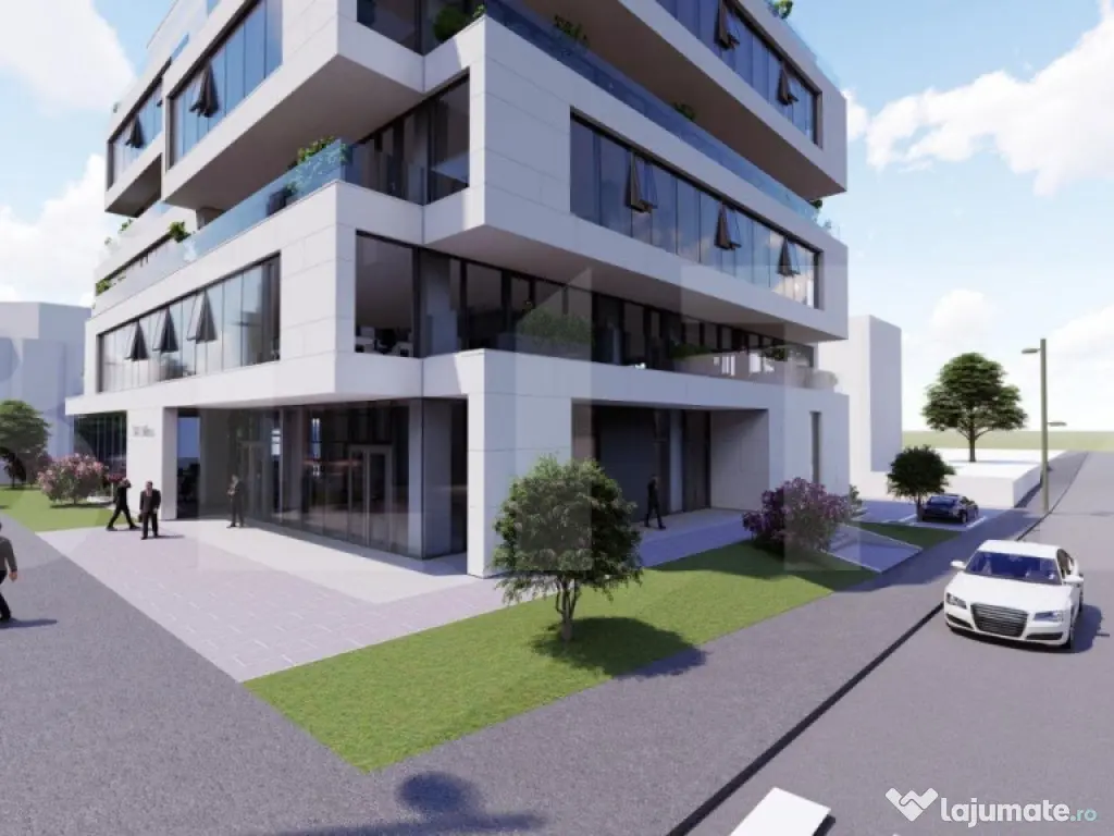 Showroom 700 mp, parter, cladire noua