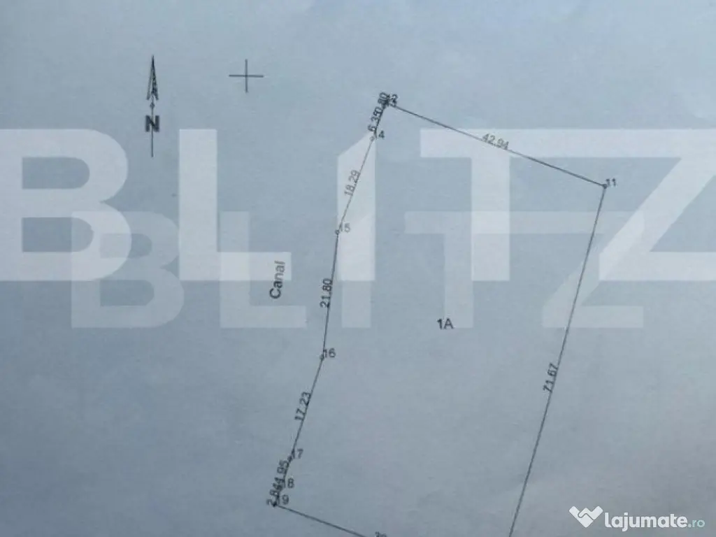 Teren extravilan, 2989 mp, situat in extravilanul Plopeni