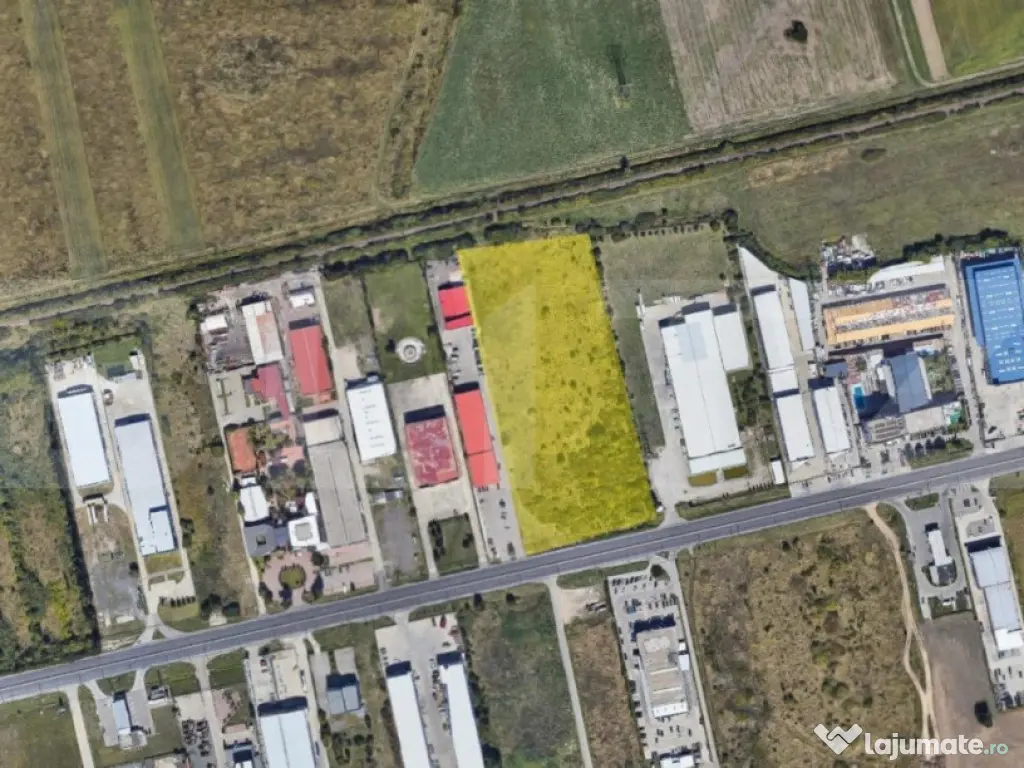 Două terenuri cu suprafață totală de 23.200 mp, Calea Lu