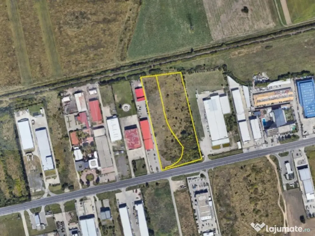 Două terenuri cu suprafață totală de 23.200 mp, Calea Lu