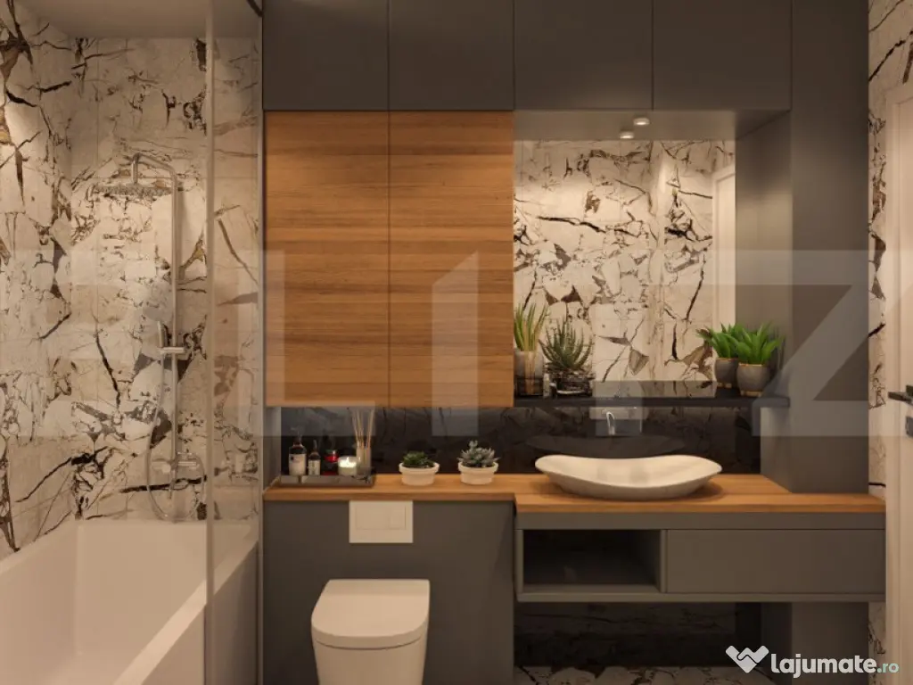 Apartament 2 camere, bloc nou, Apahida